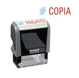 [45307] Timbro Printy Office Eco 47x18mm ''COPIA'' TRODAT