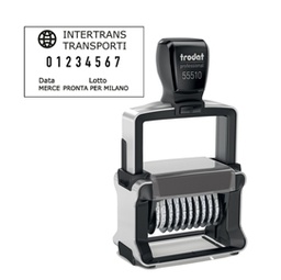 [83128] Timbro Professional 4.0 55510/PL NUMERATORE 10 colonne 5mm autoinch. TRODAT