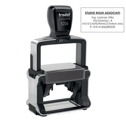 [83126] Timbro Professional 5206 56x33mm 8righe personaliz autoinch. TRODAT