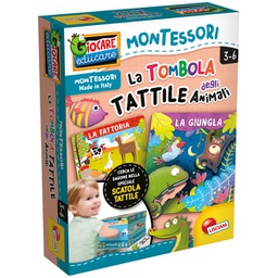 [95935] Tombola tattile degli animali Montessori Plus Lisciani