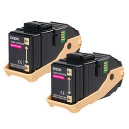 [EPSS050607] TONER CARTRIDGE ACUBRITE MAGENTA (S050603), IN CONFEZIONE DOPPIA