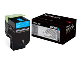 [IBM80C0H20] TONER CIANO 800H2 ALTA CAPACITA' CX410DE/ CX410DTE e CX410E