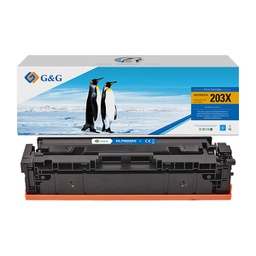 [GGNHCF541X] Toner Compatibile GG Ciano PER HP Color LaserJet M254dw/M254nw/M281FDN/M281FDW