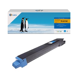 [GGNKTK8115C] Toner Compatibile GG Ciano PER Kyocera ECOSYS M8124cidn/M8130cidn