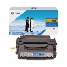 [GGNHCE255X] Toner Compatibile GG Nero per HP LaserJet Enterprise MFP M525c/MFP M525f