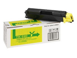 [KITK590Y] TONER GIALLO FS-C2026MFP FS-C2126MFP FS-C5250DN