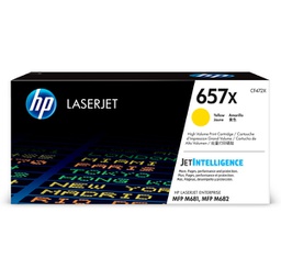 [HPCF472X] TONER GIALLO HP 657X COLOR LASERJET ENTERPRISE M681-M682