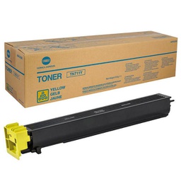 [KONA3VU250] TONER GIALLO PER BIZHUB C654E/C754E (31.500 pagine)-TN-711Y