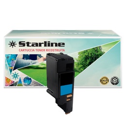[STLXR01627] Toner Ric. Ciano per Xerox Phaser 6000 per 1000pag