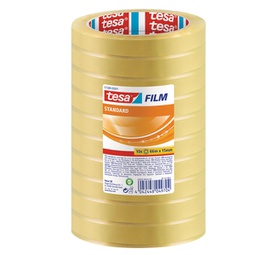 [95044] Torre 10 nastri adesivi tesafilm 66mx15mm Tesa