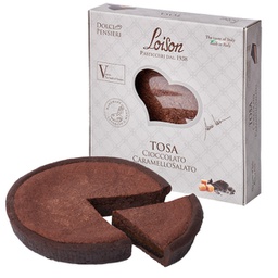 [93900] Torta Tosa cioccolato e caramello salato 300gr - Loison