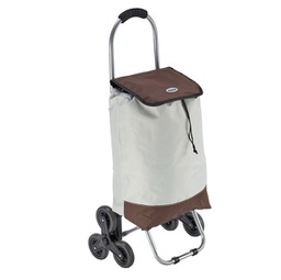 [91482] Trolley spesa Trio Beige 25lt King