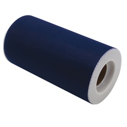 [86272] Tulle in rotolo 12,5cmx25mt blu Big Party