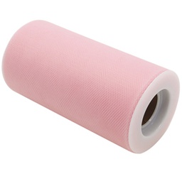 [86269] Tulle in rotolo 12,5cmx25mt rosa Big Party