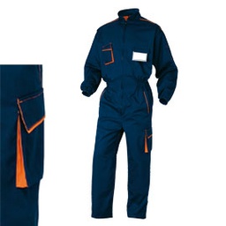 [73721] TUTA da LAVORO M6COM blu/arancio Tg. L PANOSTYLE
