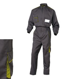 [73719] TUTA da LAVORO M6COM grigio/verde Tg. L PANOSTYLEÂ®