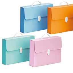 [89130] Valigetta polionda Every Line Pastel 36,5x56,5cm dorso 5,5cm Favorit