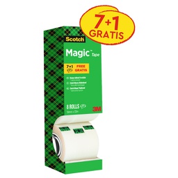 [84039] Value Pack 7+1 nastri adesivi Scotch® Magic 810 19mmx33mt
