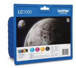 [BROLC1000VP] VALUE PACK NERO CIANO MAGENTA GIALLO DCP130C DCP330C DCP540CN DCP750CW BLISTER