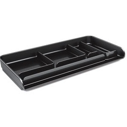 [75004] Vaschetta portacancelleria MyDesk nero ARDA