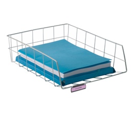 [61932] Vaschetta portacorrispondenza alta capacitA' 11cm in metallo ALBA