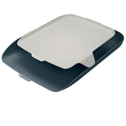 [92728] Vaschetta portacorrispondenza con vassoio Organizer Grigio Cosy Leitz