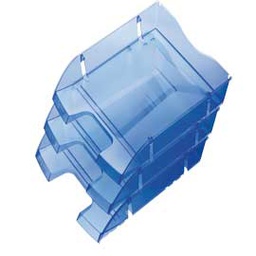 [68777] VASCHETTA PORTACORRISPONDENZA SALVASPAZIO BLU TRASP.HELIT