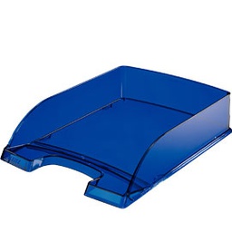 [53616] Vaschetta portacorrispondenza STANDARD PLUS blu trasp. LEITZ