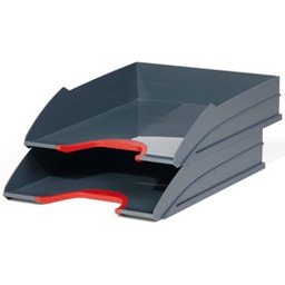 [75079] Vaschetta portacorrispondenza VARICOLOR rosso DURABLE