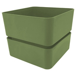 [97112] Vaso Veleta 0.75lt verde oliva TeraPlast