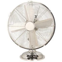 [76620] VENTILATORE Cromo 30 da Tavolo 35W