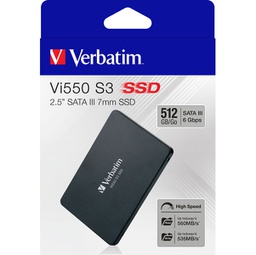 [VERB49352] Verbatim SSD Interno Vi550 SATA III 2.5'' SSD 512GB