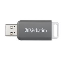 [VERB49456] Verbatim V DataBar USB 2.0 Drive Grigio 128GB
