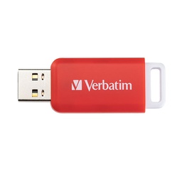 [VERB49453] Verbatim V DataBar USB 2.0 Drive Rosso 16GB