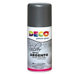 [61060] Vernice spray argento 150ml 615/2 DECO