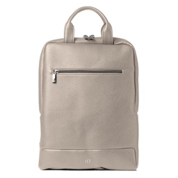 [96371] Zaino slim Gate Trended ecopelle dim. 28x38x10cm ghiaccio InTempo