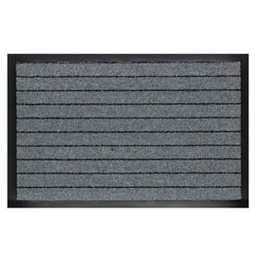 [60969] ZERBINO ASCIUGAPASSI ALASKA 40X70CM GRIGIO VELCOC