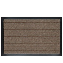 [60970] ZERBINO ASCIUGAPASSI ALASKA 60X90CM MARRONE VELCOC