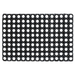 [86771] Zerbino Gummy 50x100cm Nero Velcoc