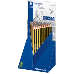 [63277] DISPLAY 48 MATITE GRAFITE NORIS CLUB JUMBO STAEDTLER