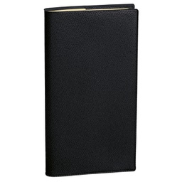 [66065] Agenda Planing Italnote S spiralato 8,8x17cm Impala nero 2025 Quo Vadis