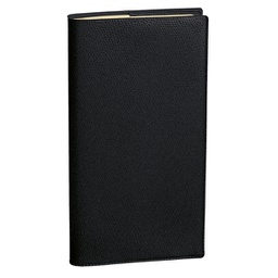 [69965] Agenda Planing Planital c/spirale 8,8x17cm Impala nero 2025 Quo Vadis
