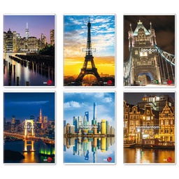 [82549] Maxiquaderno A4 40fg+2 80gr 1rigo CittA' BM