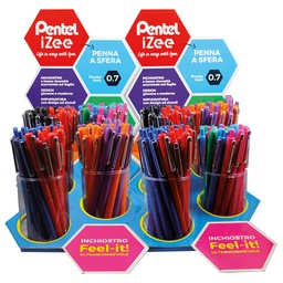 [90609] Expo 180 penna sfera iZee colori assortiti Pentel
