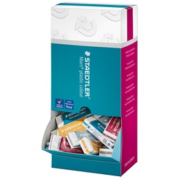 [92935] Espositore 40 gomme Mars  plastic colour STAEDTLER