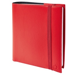 [92993] Agenda settimanale TimeLife 16x16cm rosso vermiglio 2025 Quo Vadis