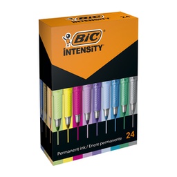 [95646] Astuccio 24 marcatori Intensity colori assortiti BIC