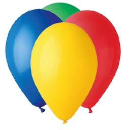 [99158] Busta 25 palloncini in lattice D26cm colori assortiti Big Party