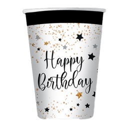 [99169] 8 bicchieri in carta cc.200 Happy Birthday Big Party
