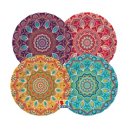 [99175] 8 piatti D20cm Mandala Big Party